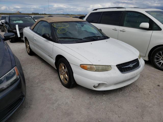 3C3EL55H0XT560661 - 1999 CHRYSLER SEBRING JX WHITE photo 1