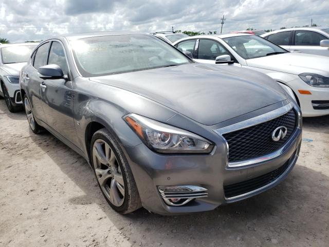 JN1BY1AR5FM562663 - 2015 INFINITI Q70 3.7 GRAY photo 1