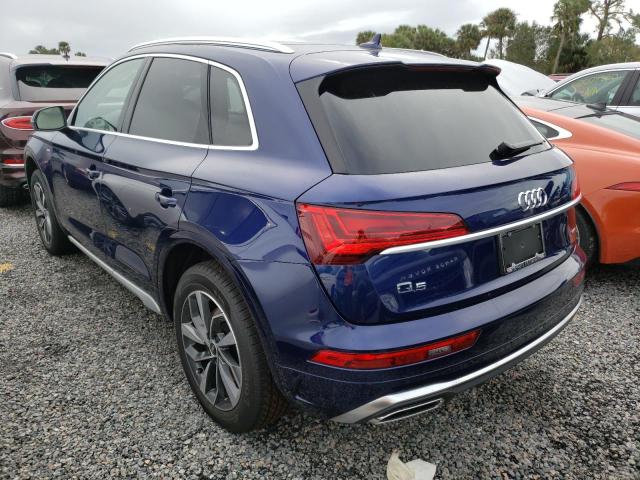 WA1FAAFY3N2016354 - 2022 AUDI Q5 PRESTIG BLUE photo 3