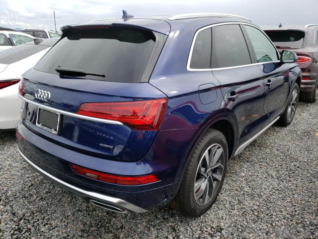 WA1FAAFY3N2016354 - 2022 AUDI Q5 PRESTIG BLUE photo 4