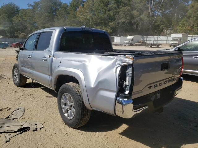 5TFAZ5CN3KX087319 - 2019 TOYOTA TACOMA DOU SILVER photo 3