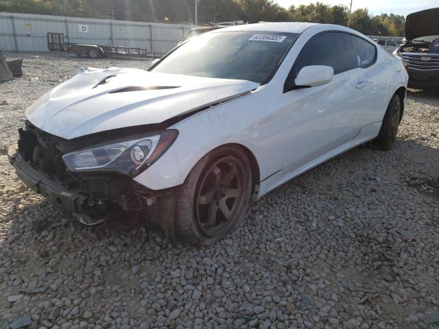 KMHHT6KD6EU120443 - 2014 HYUNDAI GENESIS CO WHITE photo 2