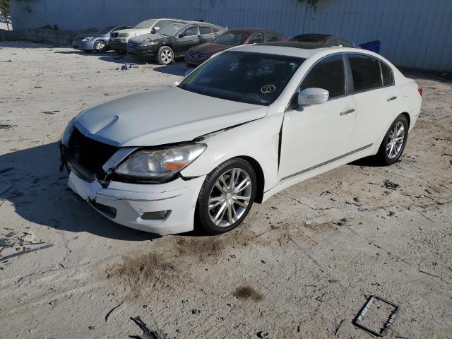 KMHGC4DF3BU141857 - 2011 HYUNDAI GENESIS 4. WHITE photo 2