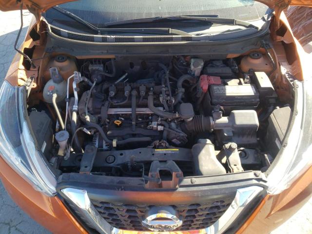 3N1CP5CU6JL500899 - 2018 NISSAN KICKS S ORANGE photo 7