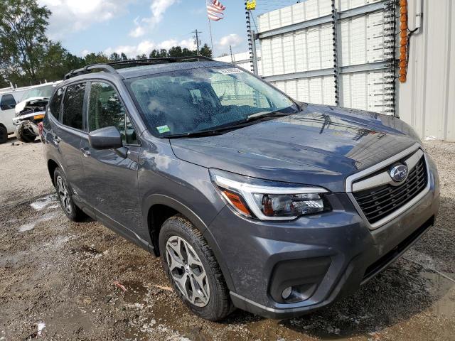 JF2SKAJC6MH569879 - 2021 SUBARU FORESTER P GRAY photo 9