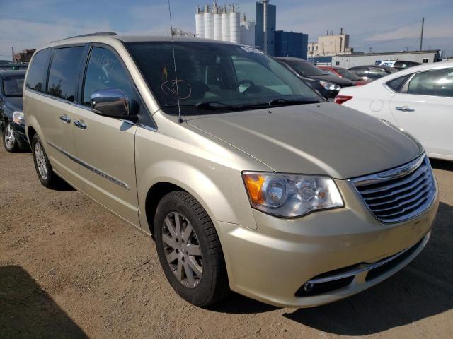 2A4RR8DG2BR760467 - 2011 CHRYSLER TOWN & COU GOLD photo 1