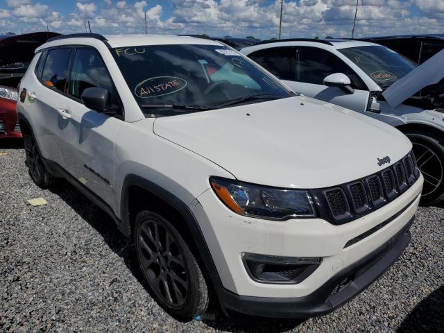 3C4NJCEB5MT542475 - 2021 JEEP COMPASS 80 WHITE photo 1