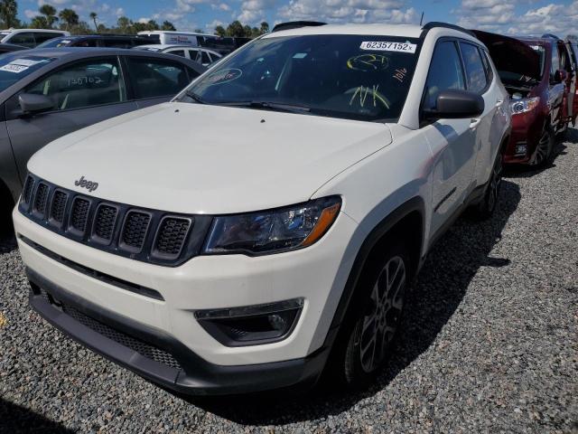 3C4NJCEB5MT542475 - 2021 JEEP COMPASS 80 WHITE photo 2