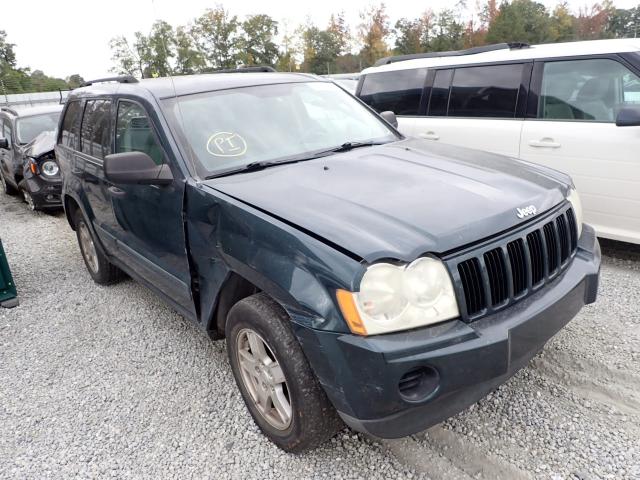 1J4GR48K05C652683 - 2005 JEEP GRAND CHER GREEN photo 1