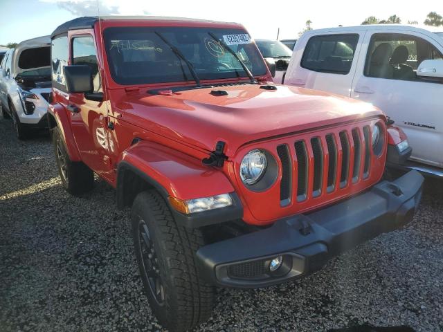 1C4GJXANXMW666493 - 2021 JEEP WRANGLER S წითელი ფოტო 1
