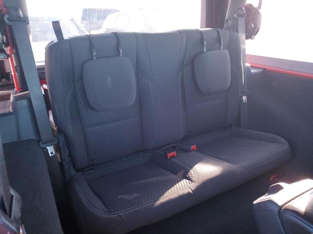 1C4GJXANXMW666493 - 2021 JEEP WRANGLER S წითელი ფოტო 6