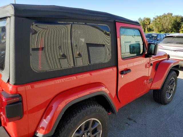 1C4GJXANXMW666493 - 2021 JEEP WRANGLER S წითელი ფოტო 9