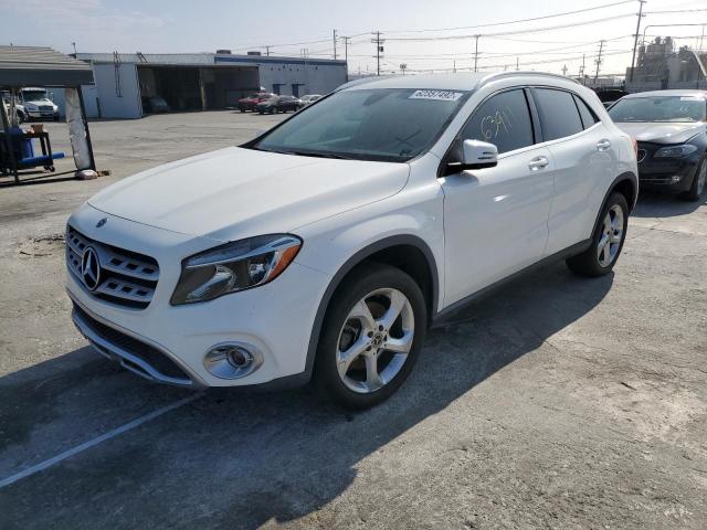 WDCTG4GB1JJ521080 - 2018 MERCEDES-BENZ GLA 250 4M WHITE photo 2