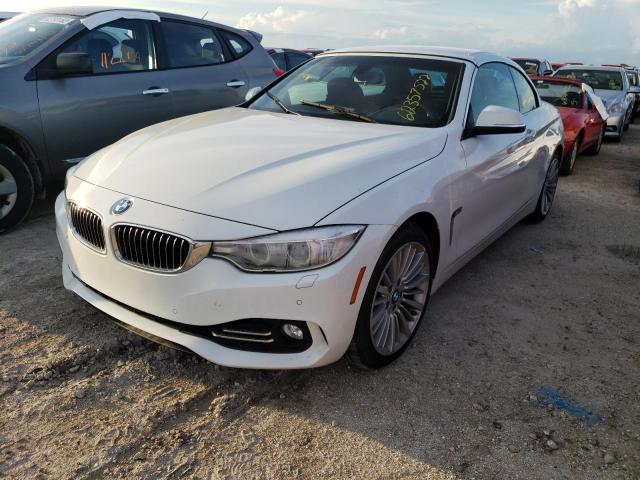 WBA3V9C54FP799207 - 2015 BMW 428 XI WHITE photo 2