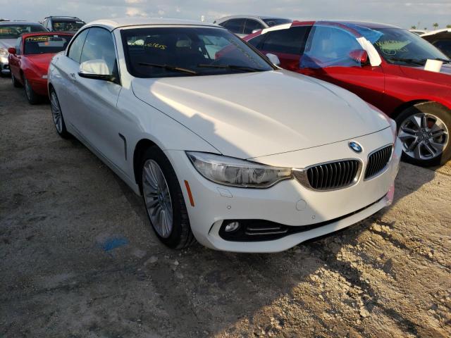 WBA3V9C54FP799207 - 2015 BMW 428 XI WHITE photo 9