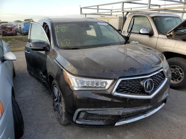 5FRYD4H97HB020209 - 2017 ACURA MDX ADVANC BLACK photo 1