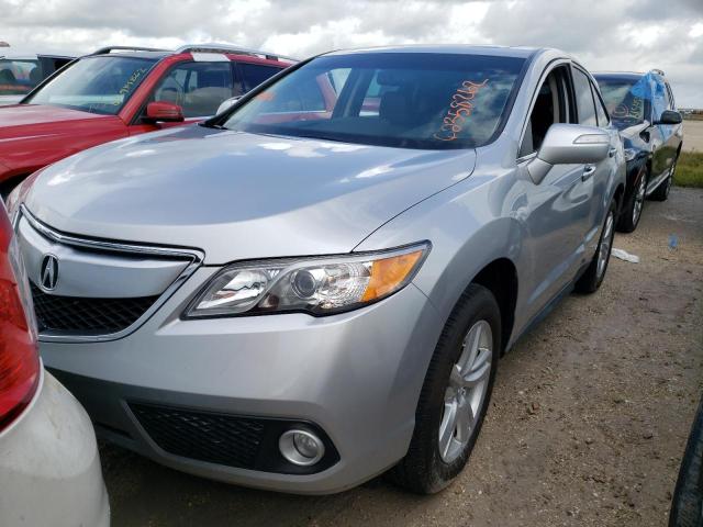 5J8TB3H55EL005467 - 2014 ACURA RDX TECHNO SILVER photo 2