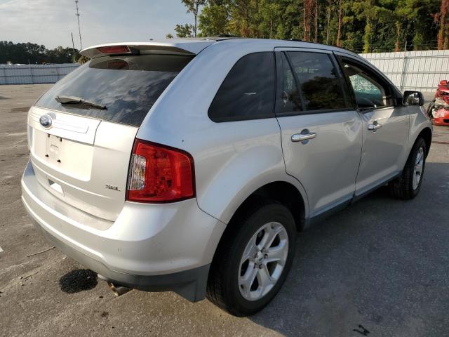 2FMDK3JC8BBB43314 - 2011 FORD EDGE SEL SILVER photo 4