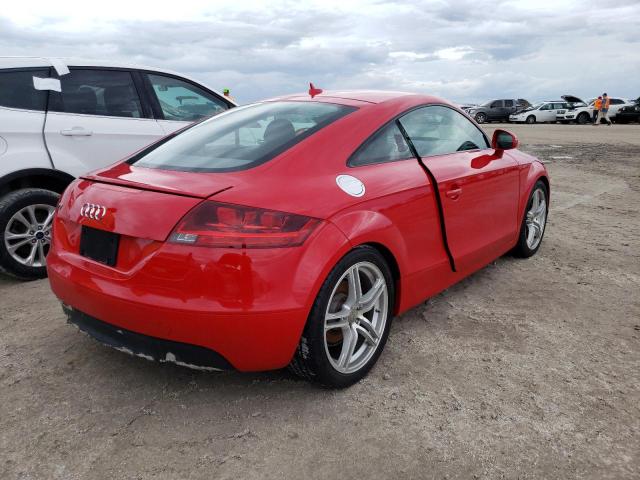 TRUAF38J181003065 - 2008 AUDI TT 2.0T RED photo 4