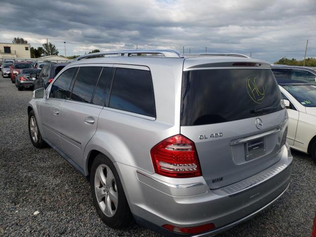 4JGBF7BE3BA636946 - 2011 MERCEDES-BENZ GL 450 4MA SILVER photo 3