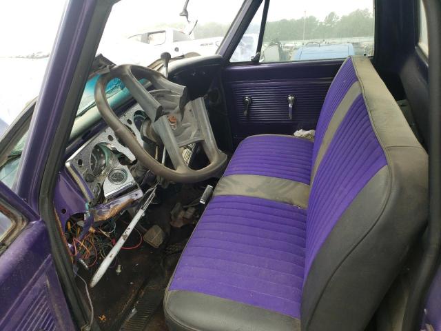 CS147S174217 - 1967 CHEVROLET C10 PURPLE photo 5