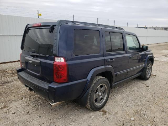 1J8HG48N46C180878 - 2006 JEEP COMMANDER 蓝色 照片 4