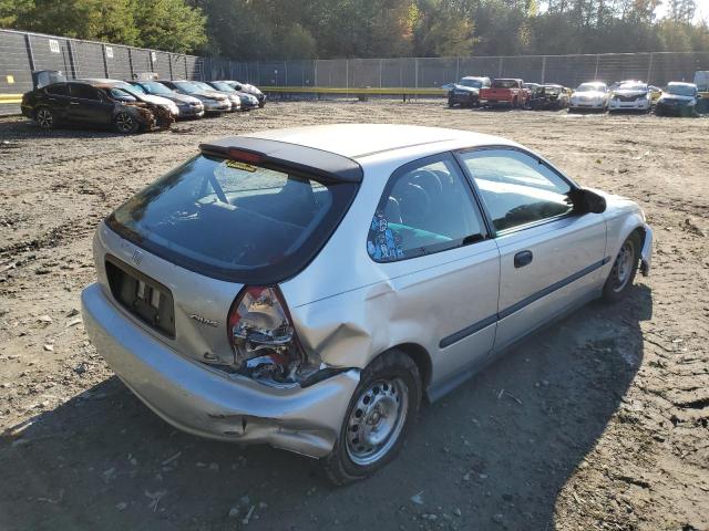 2HGEJ6326WH108549 - 1998 HONDA CIVIC CX GRAY photo 4