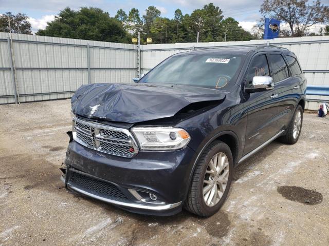 1C4RDHEG9FC907191 - 2015 DODGE DURANGO CI BLACK photo 2