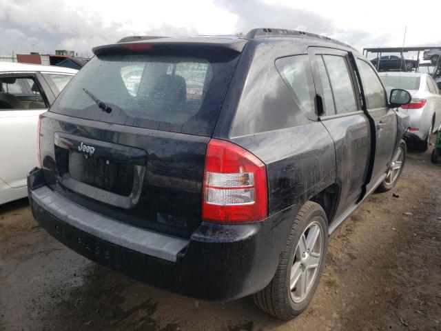 1J8FT47W57D199092 - 2007 JEEP COMPASS BLACK photo 4