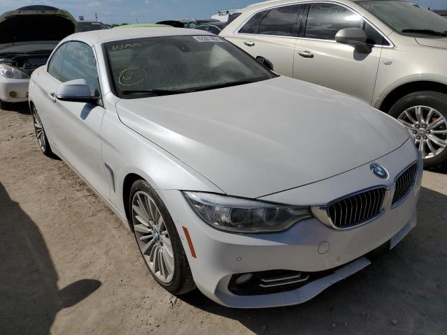 WBA3V7C57G5A26316 - 2016 BMW 428 I SULE WHITE photo 1
