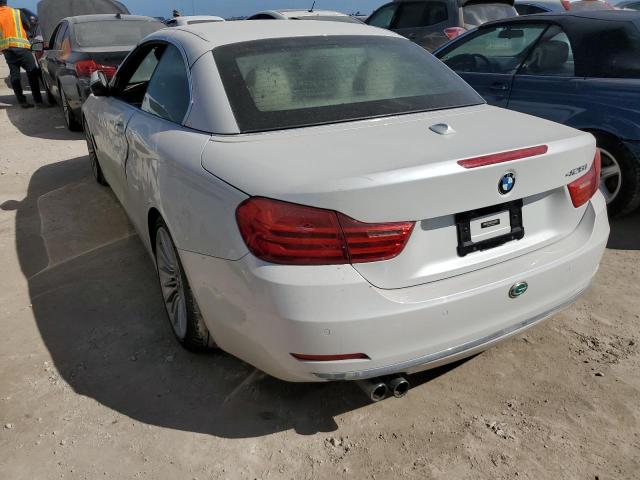 WBA3V7C57G5A26316 - 2016 BMW 428 I SULE WHITE photo 3