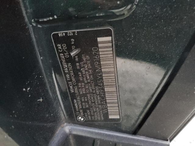 WBACH9345YLM91620 - 2000 BMW Z3 2.3 GREEN photo 10