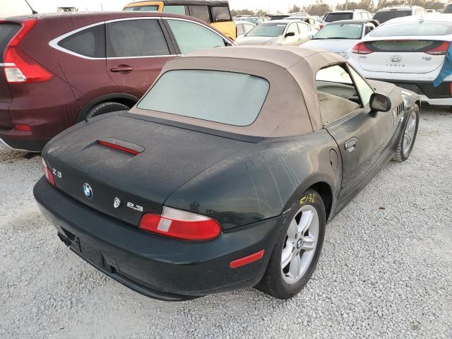 WBACH9345YLM91620 - 2000 BMW Z3 2.3 GREEN photo 4