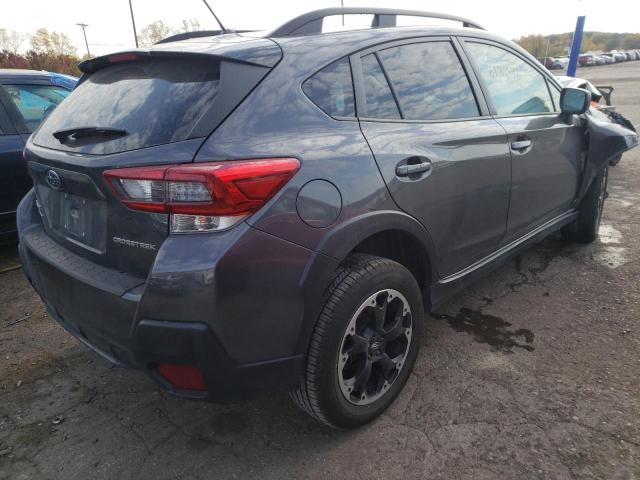 JF2GTABC3M8290388 - 2021 SUBARU CROSSTREK GRAY photo 4