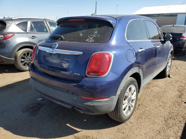 ZFBCFYDT0GP325432 - 2016 FIAT 500X LOUNG BLUE photo 4