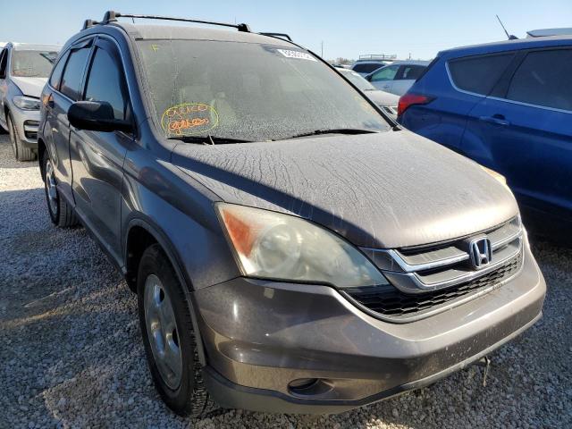 5J6RE3H30AL040727 - 2010 HONDA CR-V LX BROWN photo 1