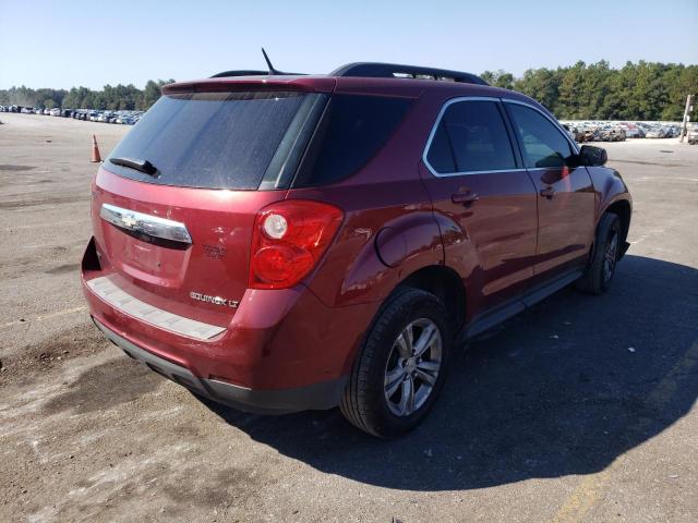 2GNALPEK7C6249123 - 2012 CHEVROLET EQUINOX LT RED photo 4