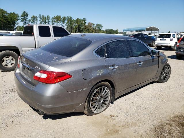 JN1BY1AR0CM390554 - 2012 INFINITI M37 X GRAY photo 4