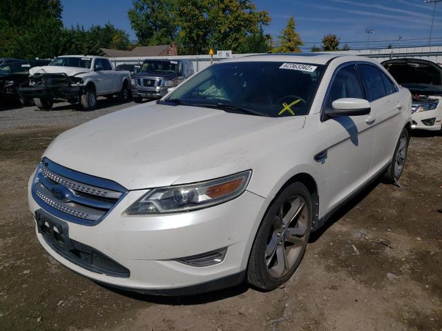 1FAHP2KT0AG108392 - 2010 FORD TAURUS SHO WHITE photo 2