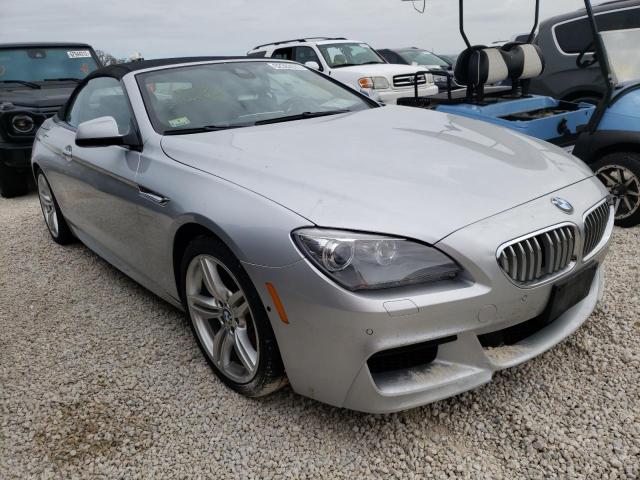 WBAYP1C54DDX00742 - 2013 BMW 650 XI SILVER photo 1