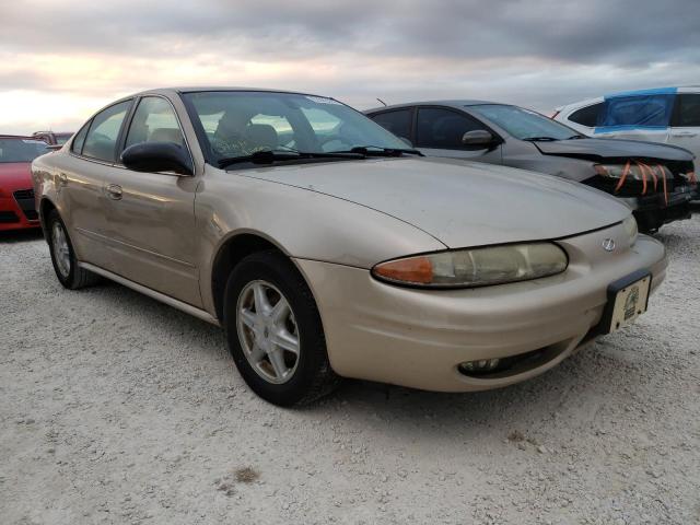 1G3NL52E82C296941 - 2002 OLDSMOBILE ALERO GL CREAM photo 1