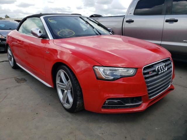 WAUVGAFH1EN000892 - 2014 AUDI S5 PRESTIG RED photo 1
