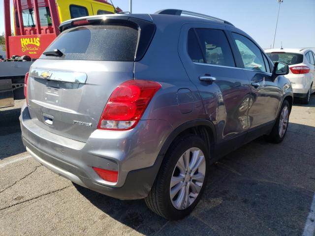 3GNCJMSB6LL307994 - 2020 CHEVROLET TRAX PREMI GRAY photo 4