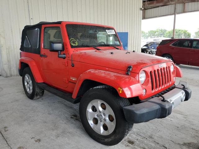 1C4AJWBG5FL675395 - 2015 JEEP WRANGLER S წითელი ფოტო 1