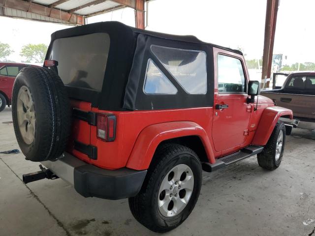 1C4AJWBG5FL675395 - 2015 JEEP WRANGLER S წითელი ფოტო 4