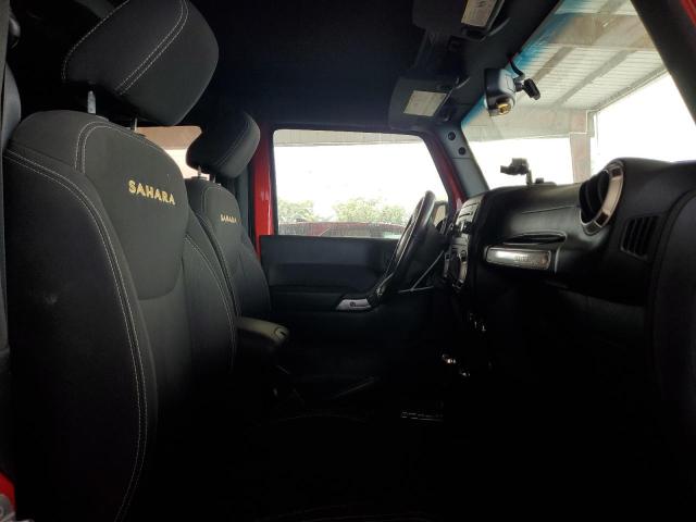 1C4AJWBG5FL675395 - 2015 JEEP WRANGLER S წითელი ფოტო 5