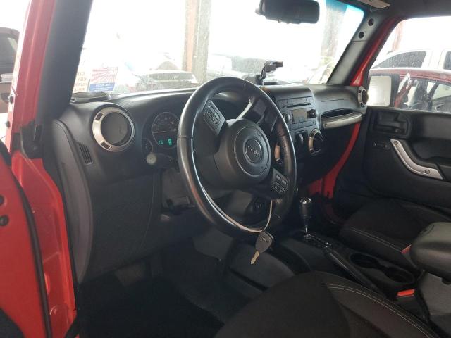 1C4AJWBG5FL675395 - 2015 JEEP WRANGLER S წითელი ფოტო 9
