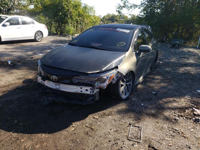 JTNC4RBE4L3081839 - 2020 TOYOTA COROLLA XS GRAY photo 2