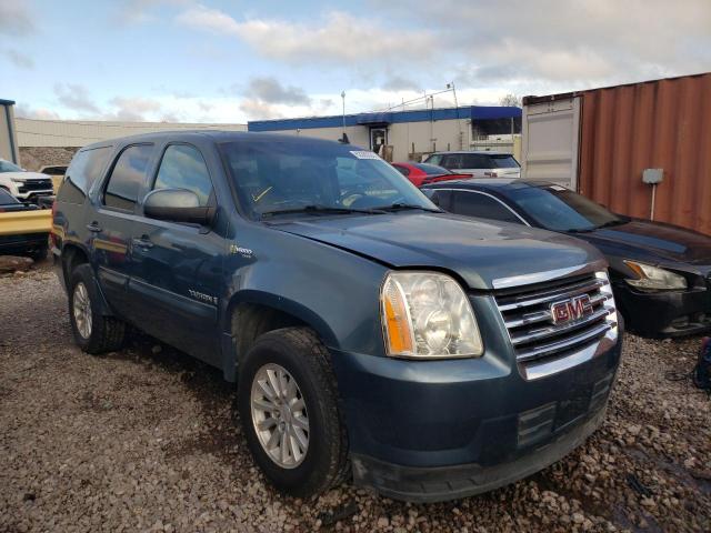 1GKFC13539R104851 - 2009 GMC YUKON HYBR GREEN photo 1