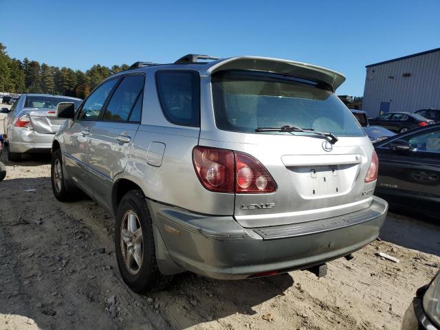 JT6HF10U6Y0136095 - 2000 LEXUS RX 300 SILVER photo 3